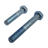 M8 x 65mm 1.25p Metric Coarse Hex Bolt High Tensile Class 8.8 Zinc Plated DMS Fasteners