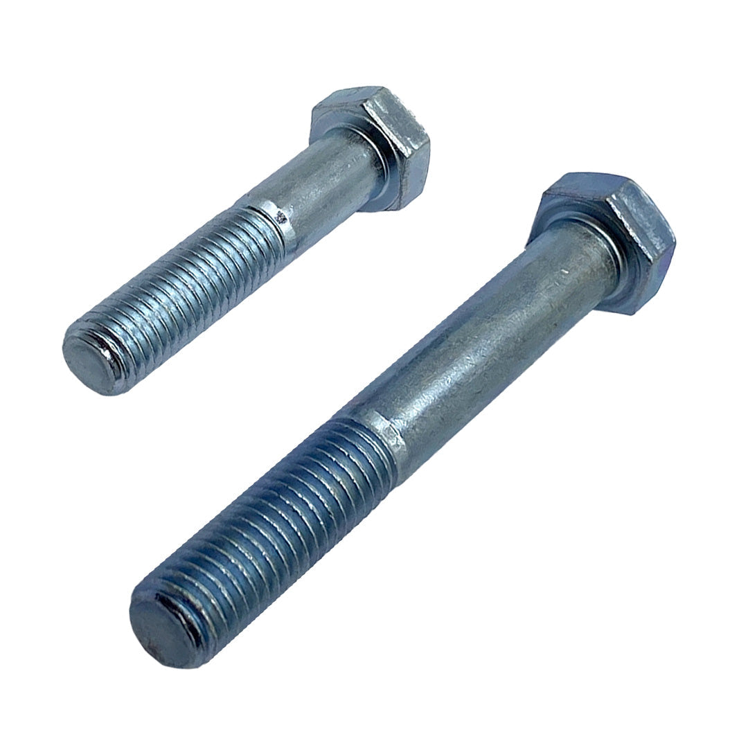 M10 x 120mm 1.50p Metric Coarse Hex Bolt High Tensile Class 8.8 Zinc Plated