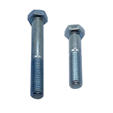 1/4" x 2" 20 TPI UNC Imperial Coarse Hex Bolt High Tensile Grade 5 Zinc Plated