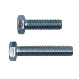 M16 x 180mm 2.00p Metric Coarse Hex Set Screw High Tensile Class 8.8 Zinc